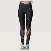 Leggings de trous noirs cosmiques (Devant)