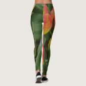 Leggings de tulipe orange/rose (Dos)