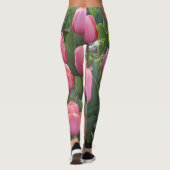 Leggings de tulipe rose (Dos)