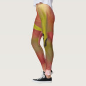 Leggings de tulipe rose et jaune (Gauche)