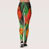 Leggings de Tulipes rouges (Dos)