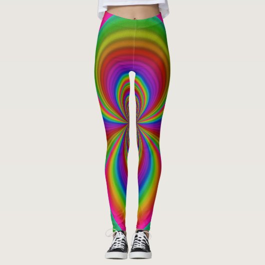 leggings de tunnel à ondulation de couleur (Devant)