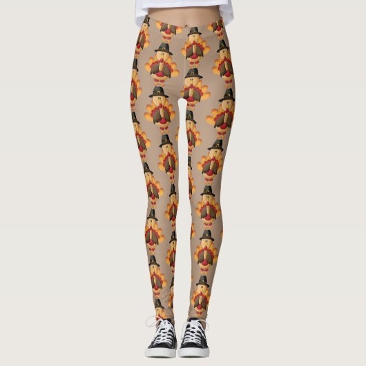 Leggings de Turquie Animée (Devant)
