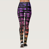 Leggings de vérification de la fierté arc-en-ciel (Dos)