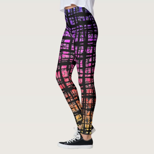 Leggings de vérification de la fierté arc-en-ciel (Gauche)