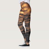 Leggings de vue mer coucher du soleil (Gauche)