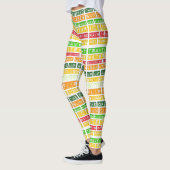 Leggings de yoga extensibles (Gauche)