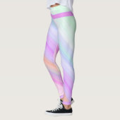 Leggings de yoga pastel (Gauche)