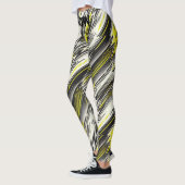 Leggings de yoga sportive avec GLOW Wa (Gauche)