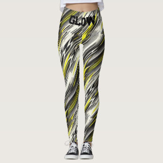 Leggings de yoga sportive avec GLOW Wa
