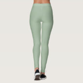Leggings de yoga vert sauge (Dos)