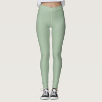 Leggings de yoga vert sauge