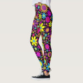 Leggings Debout ! Sois cette marguerite jaune (Gauche)