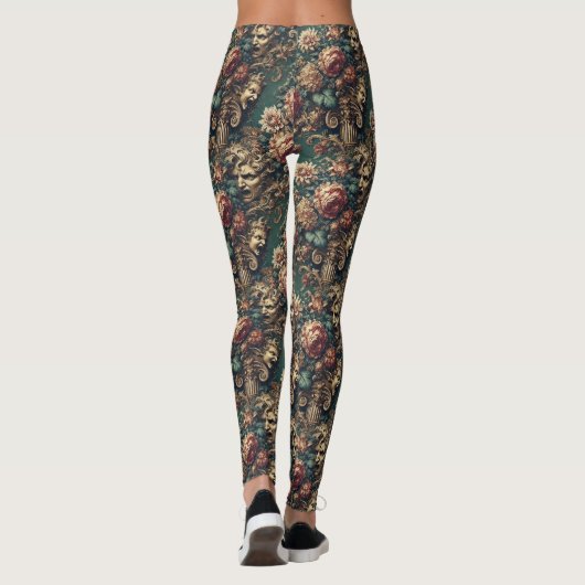 Leggings Décadence démêlée - victorien gothique (Dos)