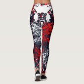 Leggings Déclaration de mode multicouleur (Dos)