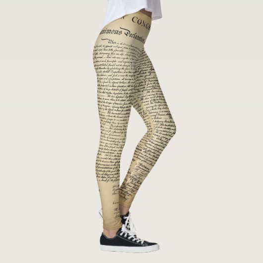 Leggings Déclaration d'indépendance (Droite)