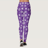 LEGGINGS DÉCLENCHEMENT VIOLET DE NOËL (Dos)