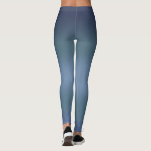 Leggings Décor bleu marine moderne Galaxie aquarelle
