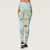 Leggings Décor botanique (Dos)