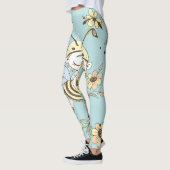 Leggings Décor botanique (Gauche)