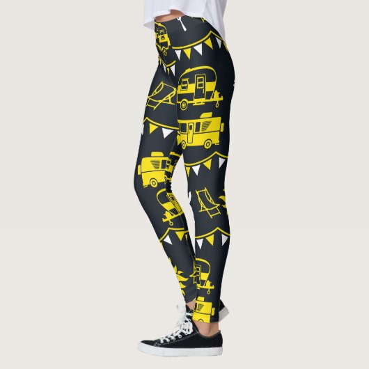 Leggings Décor camping Caravan (Gauche)