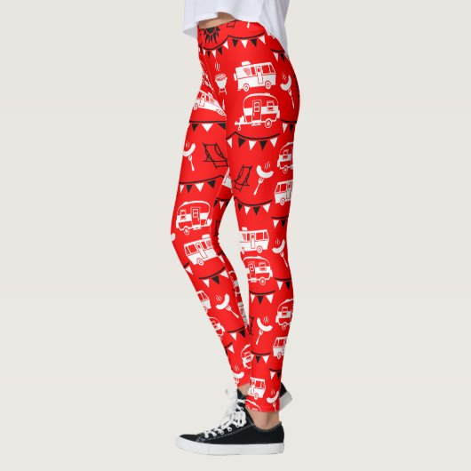 Leggings Décor camping Caravan (Gauche)