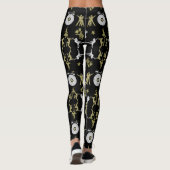Leggings Décor de la maison de la danseuse d'or (Dos)