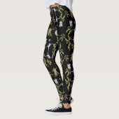 Leggings Décor de la maison de la danseuse d'or (Gauche)
