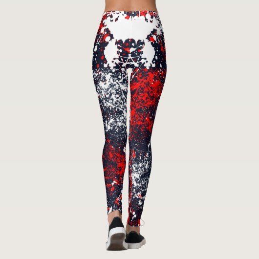 Leggings Décor de la peinture (Dos)