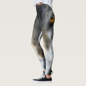 Leggings Décor de loup sauvage sur (Gauche)