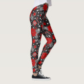 Leggings Décor de Noël Design motif (Droite)