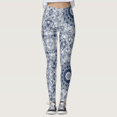 Leggings Décor dentelé (Devant)