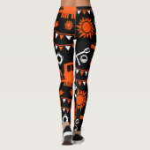 Leggings Décor Et Cadeaux En Voilier Étroit (Dos)