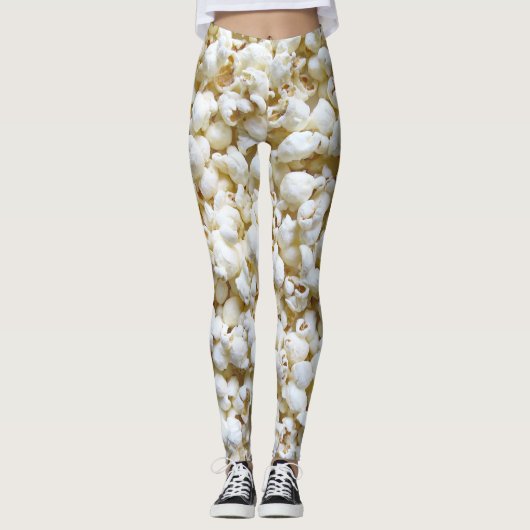 Leggings Décor Festive Popcorn le (Devant)