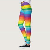 Leggings Décora Kei Couleurs Arc-En-Ciel Clair Écartées (Gauche)