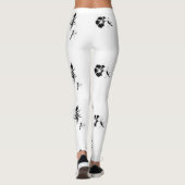 Leggings Décoratif, Gris foncé, Charbon (Dos)