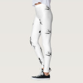 Leggings Décoratif, Gris foncé, Charbon (Gauche)