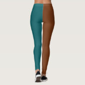 Leggings Décoratif Moitié Et Moitié (Dos)