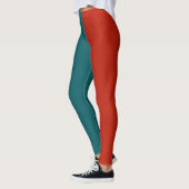 Leggings Décoratif Moitié Et Moitié (Gauche)