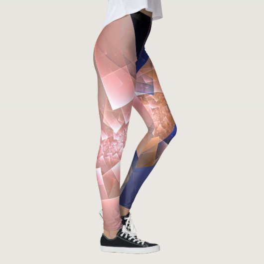 Leggings Décoration géométrique Abstraite (Droite)