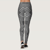Leggings Découpe en argent (Dos)