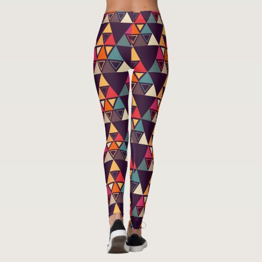 Leggings Découpes Triangle Modernes (Dos)