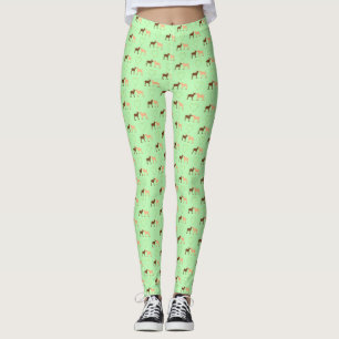 Leggings Deer Couple et Daisy Heart