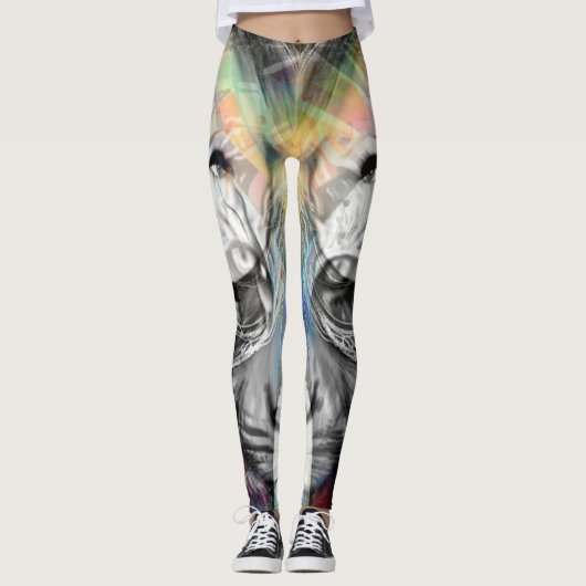Leggings Déesse Tigre! (Devant)