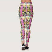 Leggings déesse violette (Dos)