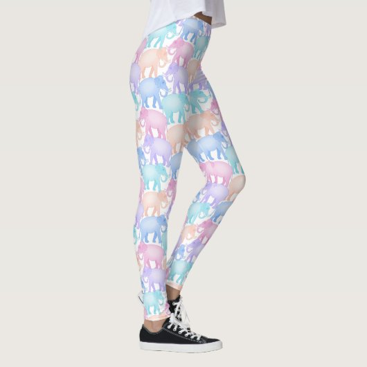 Leggings Défilé d'éléphant (Droite)