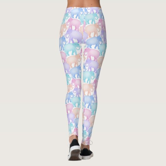 Leggings Défilé d'éléphant (Dos)