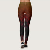 Leggings Dégradé ambre (Dos)