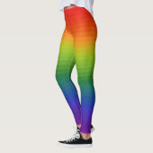 Leggings Dégradé arc-en-ciel trié (Gauche)