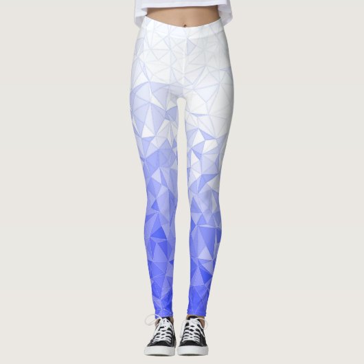 Leggings Dégradé bleu (Devant)